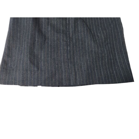 HaberdasHER Women's Suit Navy Pin Stripe DoubleBreasted  Modest Career US 7/8 - Picture 6 of 14